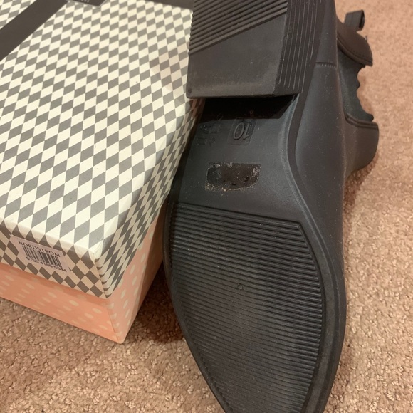 Jeffrey Campbell Rubber Chelsea Rain Booties Black - Picture 2 of 4